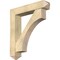 Ekena Millwork Westlake Arts and Crafts Rough Sawn Bracket w/ Offset Brace, Douglas Fir, 8"W x 40"D x 44"H BKT0806X40X44WTL03RDF - alternate 1